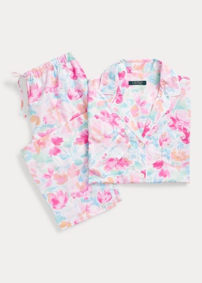 Women's Ralph Lauren Print Capri Pajama Sets | 678504YBE